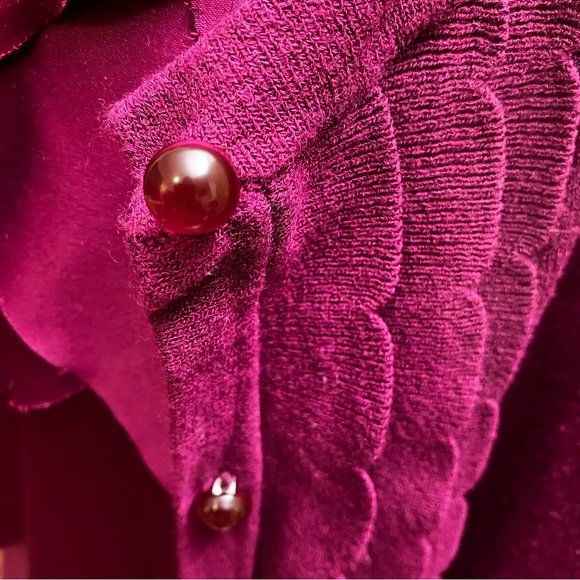 Ann Taylor Deep Rose Sweater Set - Picture 6 of 12